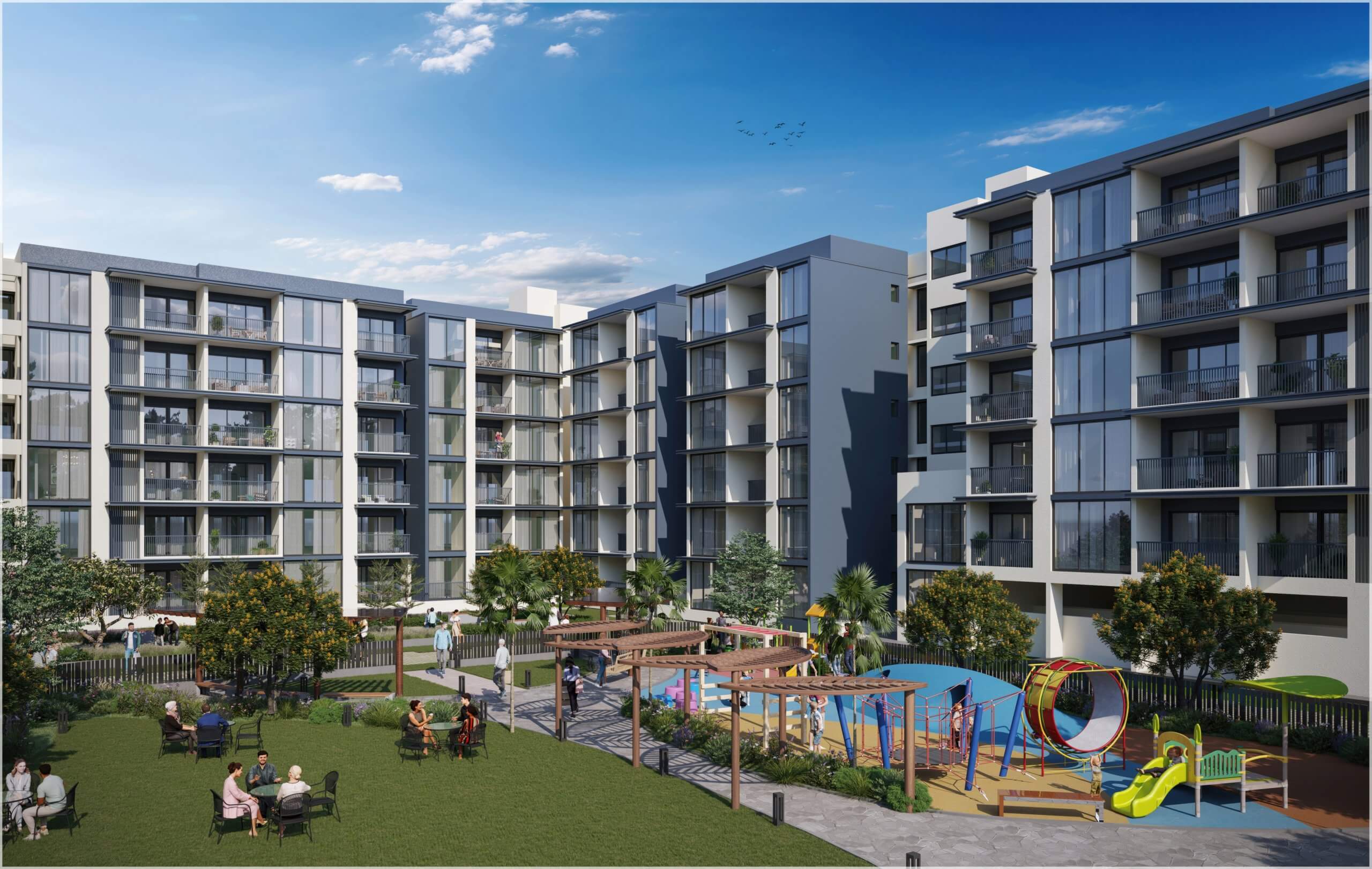 2BHK floor plan