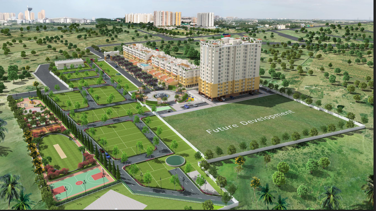 3BHK floor plan