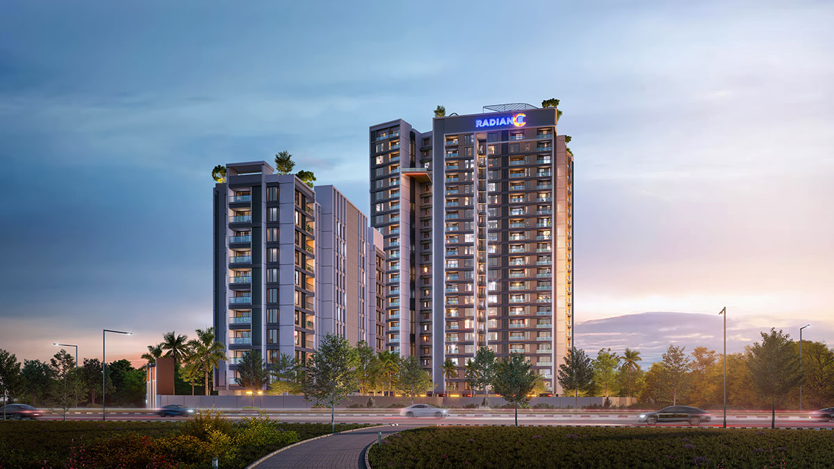 3BHK floor plan