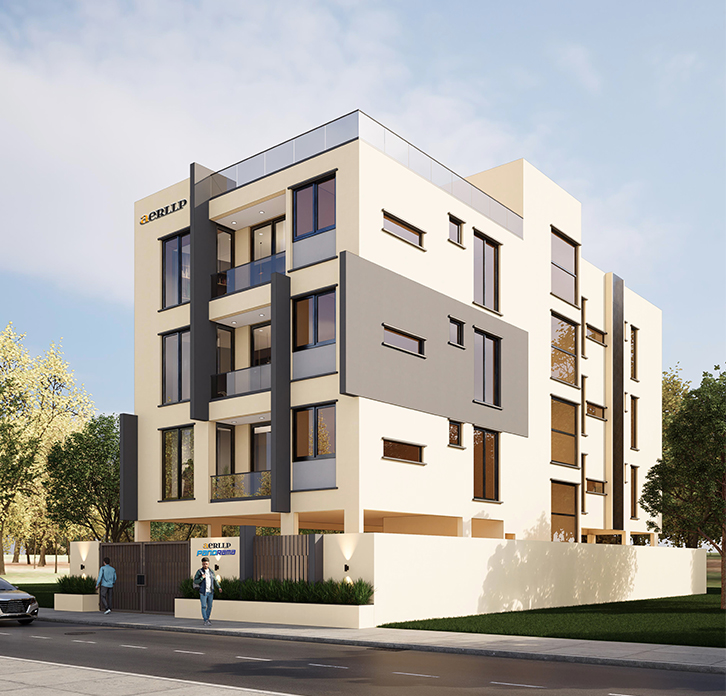 2BHK floor plan