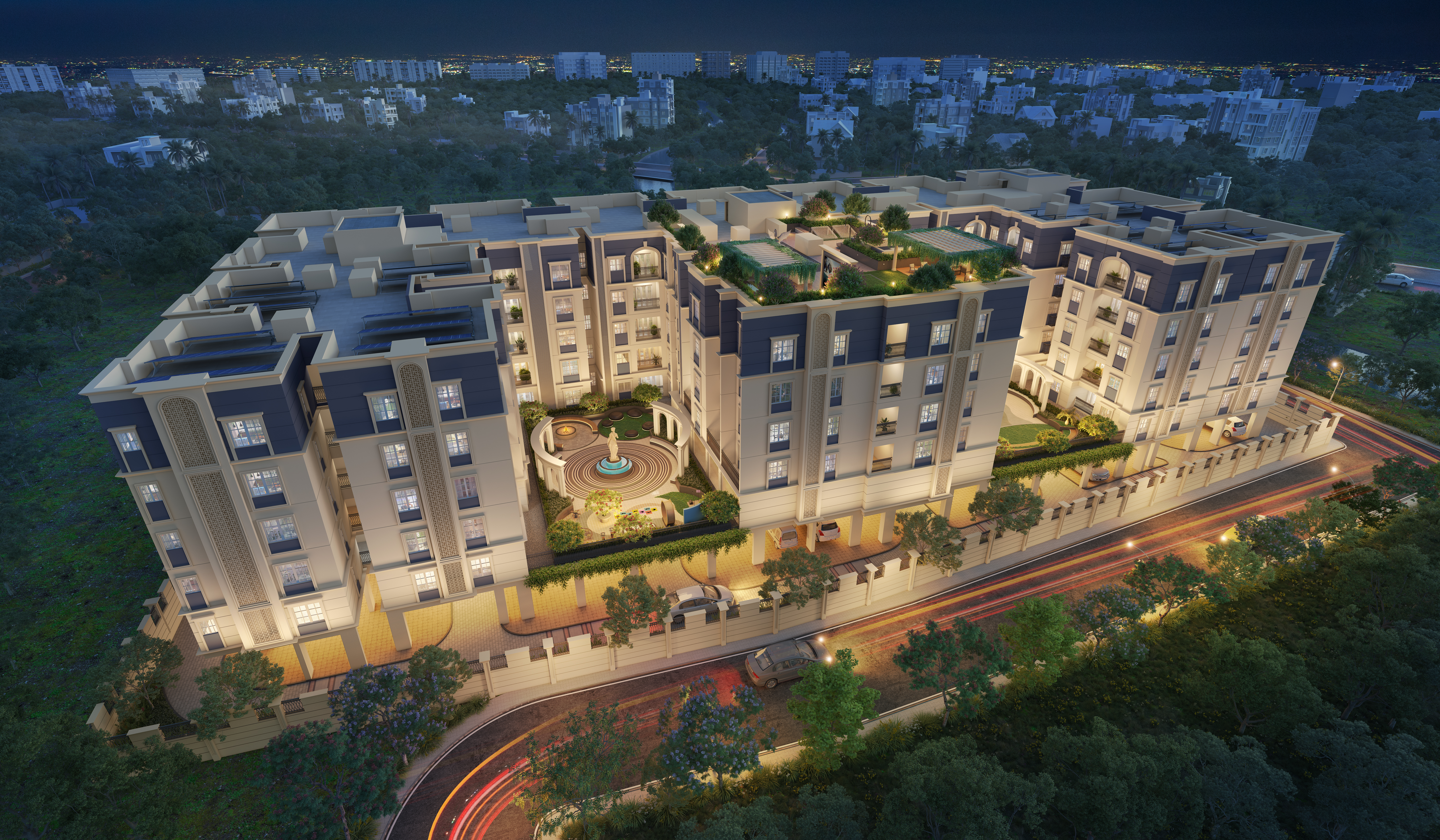 2BHK floor plan
