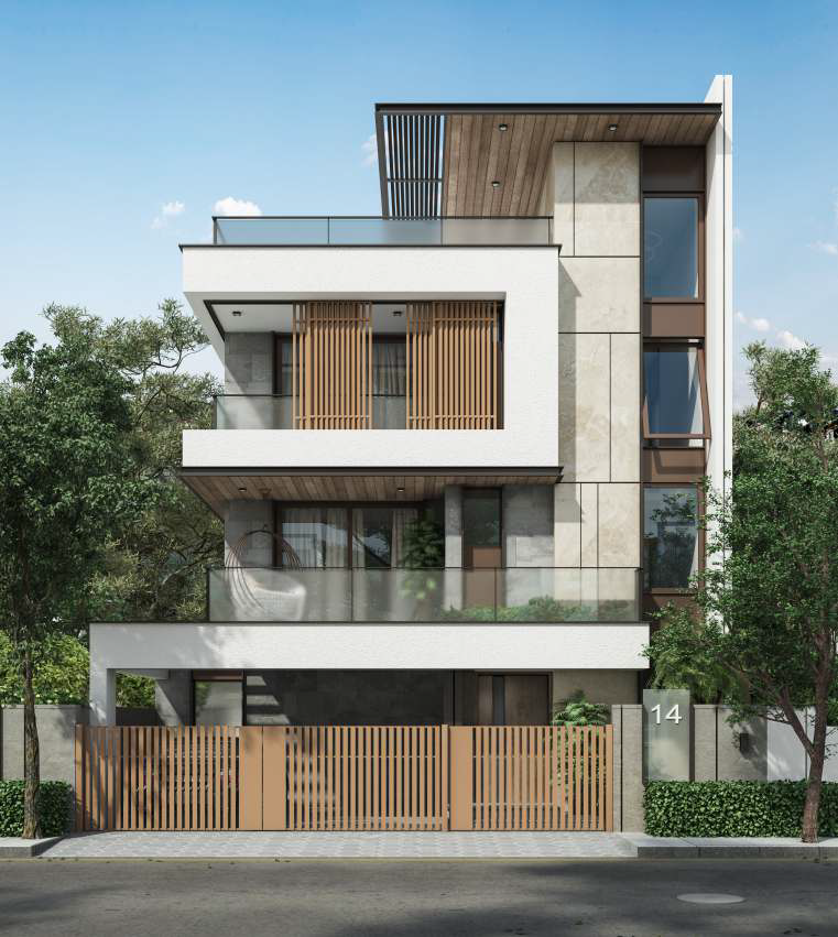 2BHK floor plan