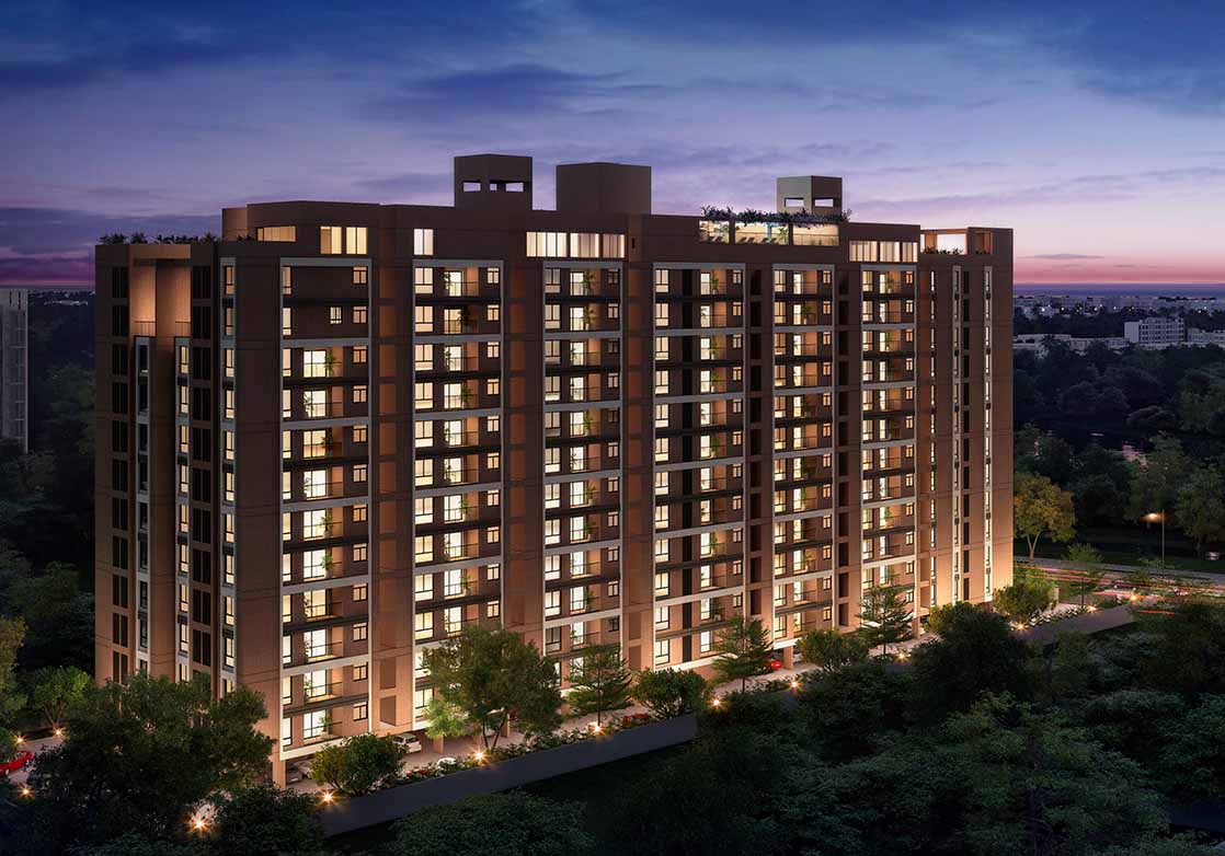 3BHK floor plan