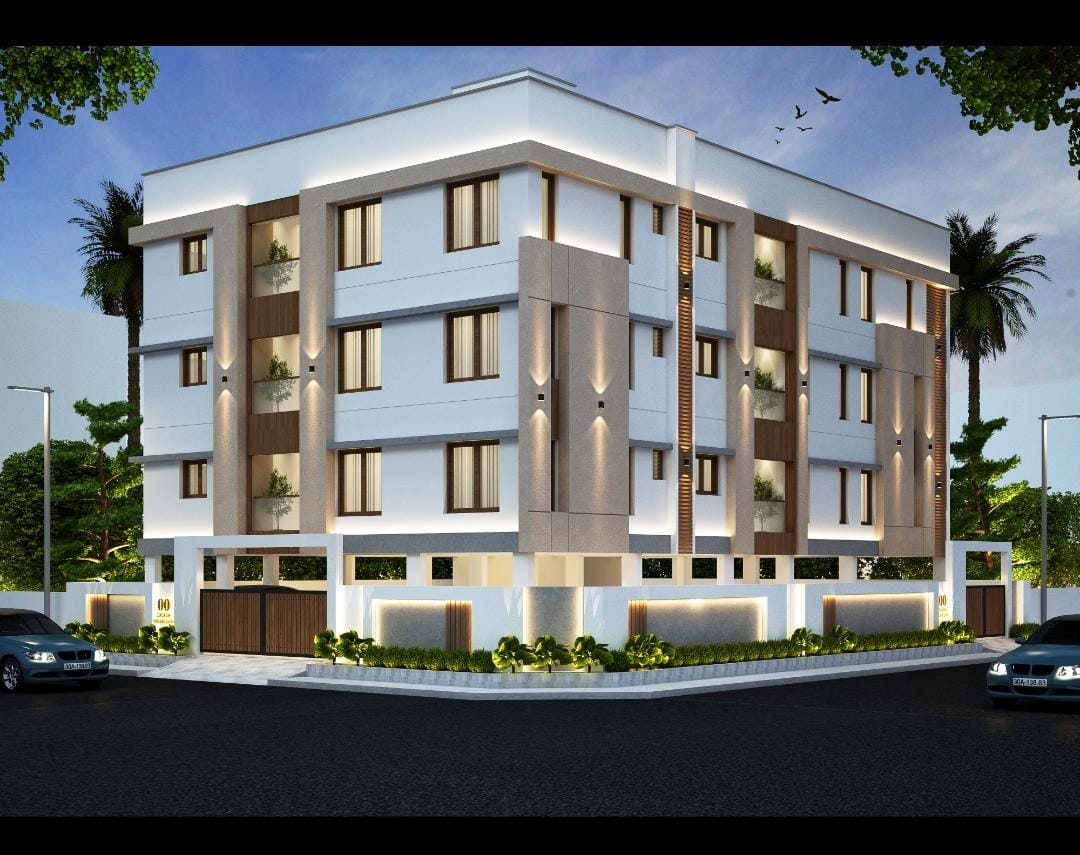 3BHK floor plan