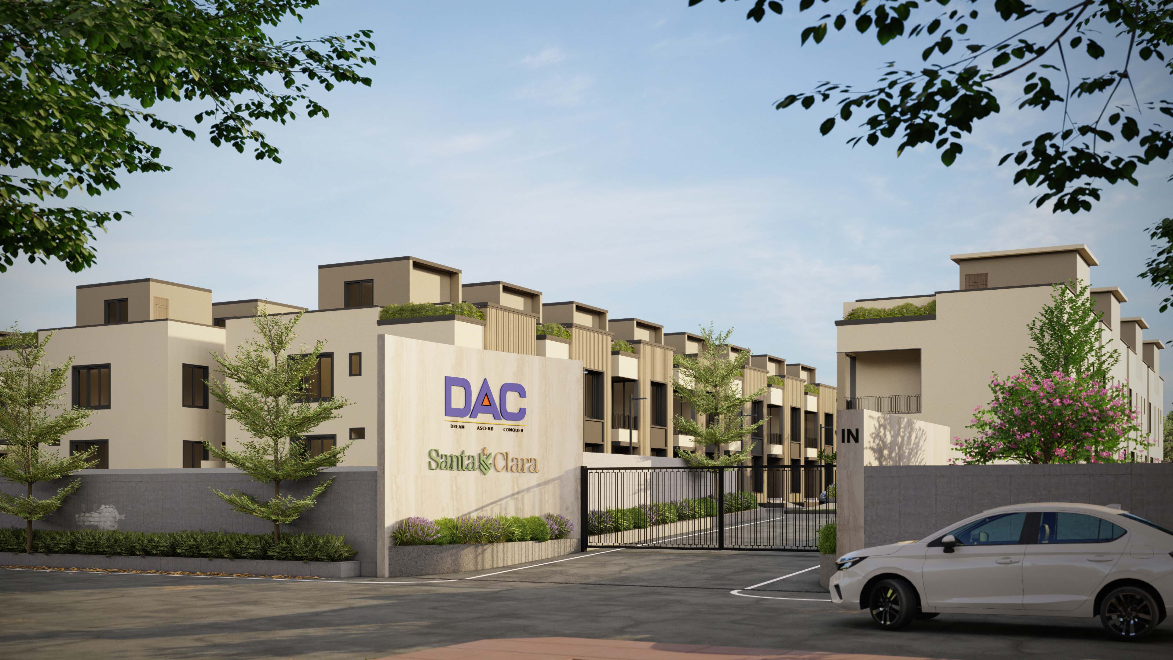 3BHK floor plan