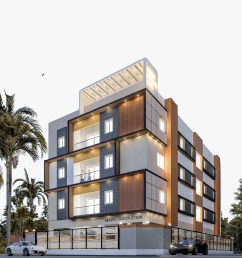 3BHK floor plan
