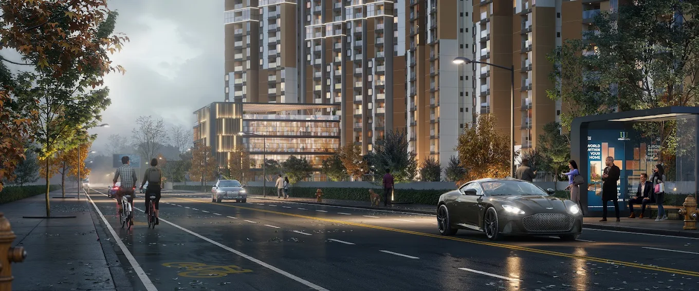 2BHK floor plan