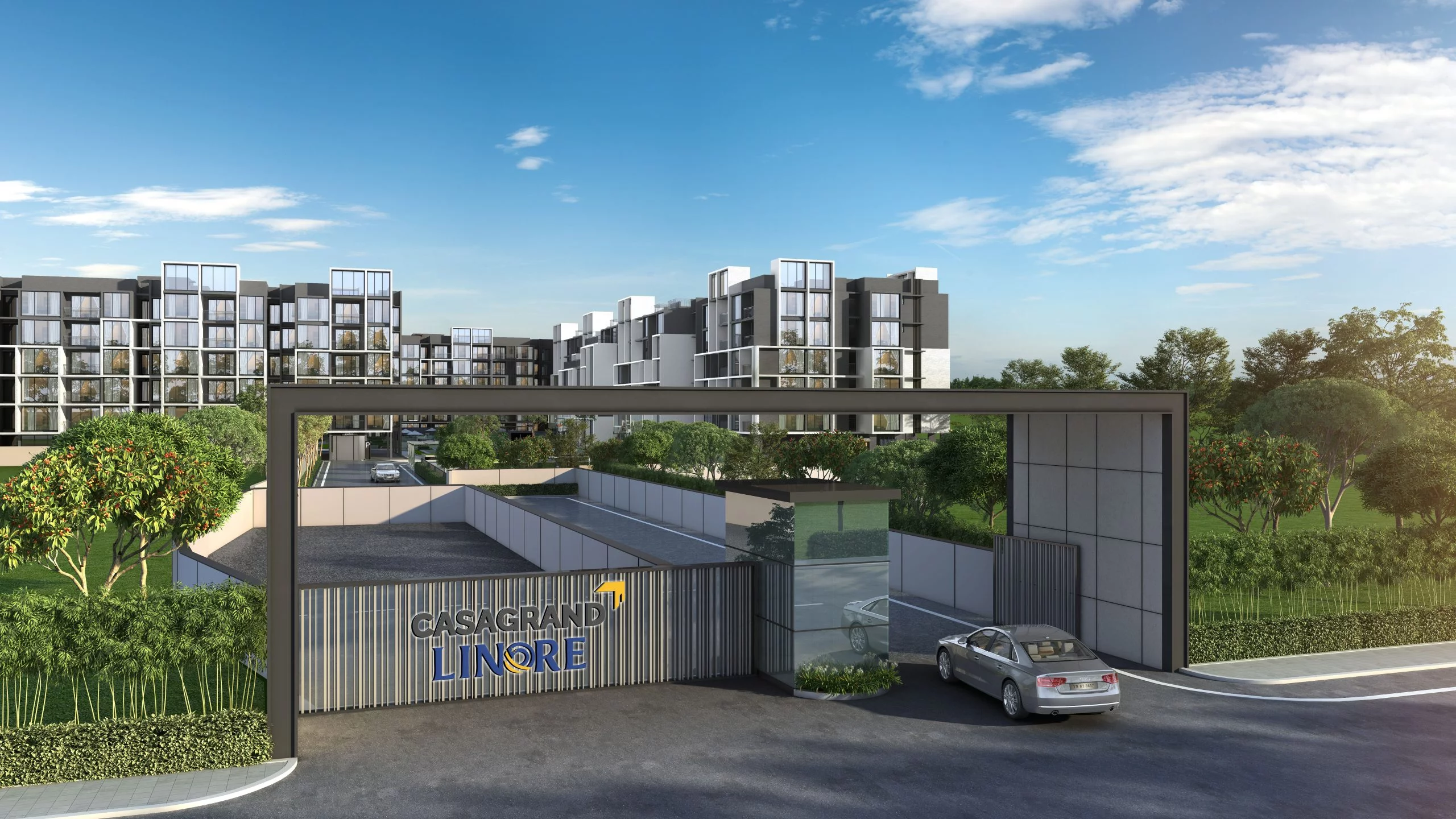 3BHK floor plan