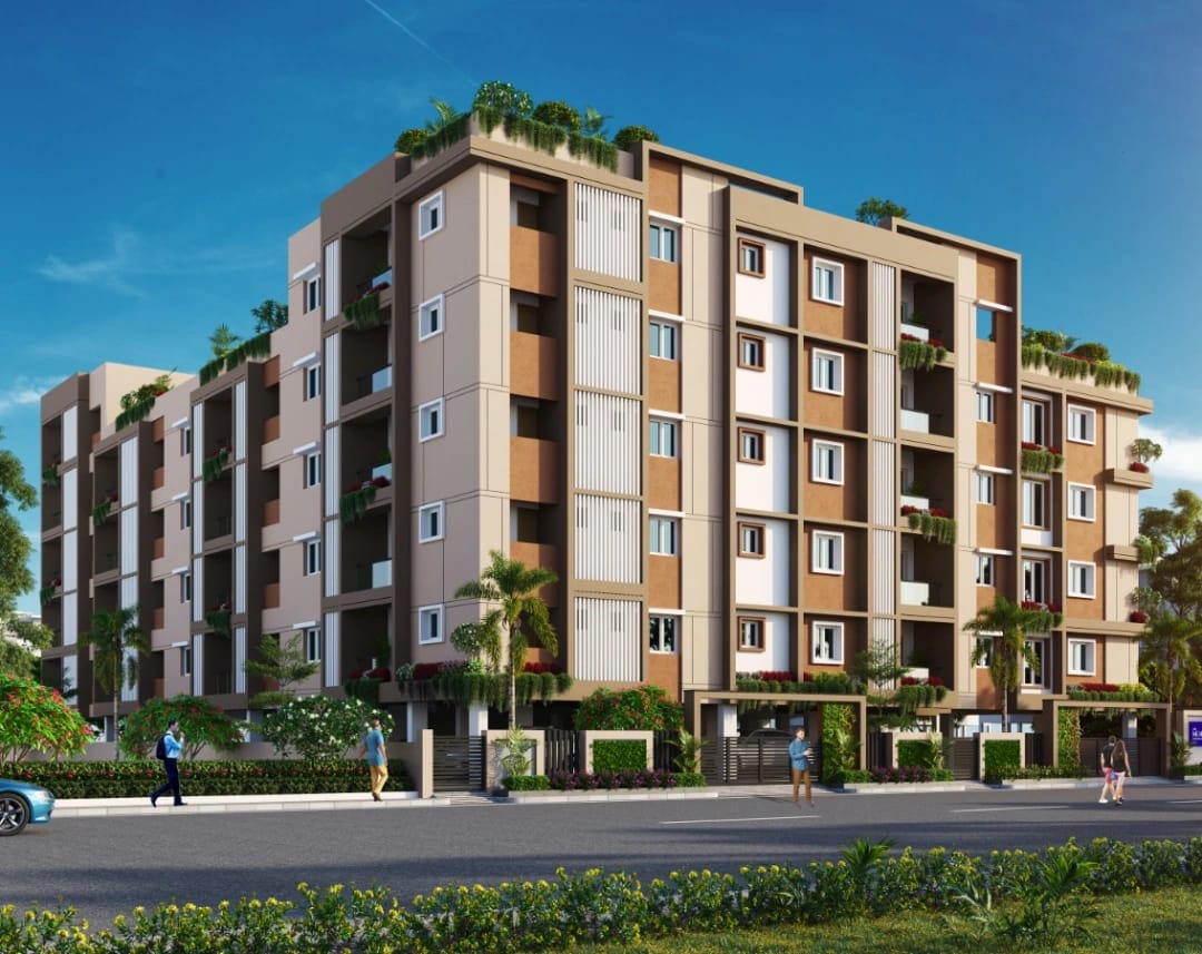 2BHK floor plan