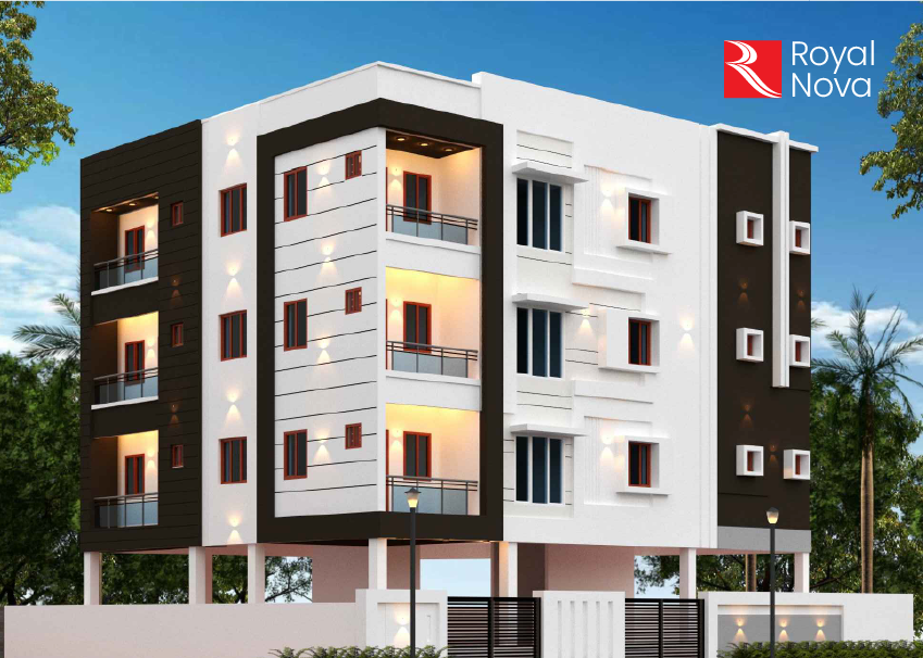 3BHK floor plan