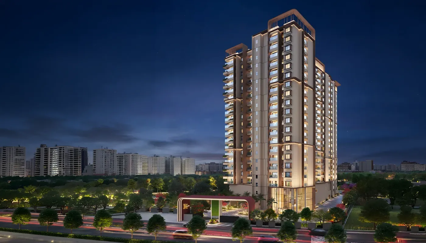 2BHK floor plan