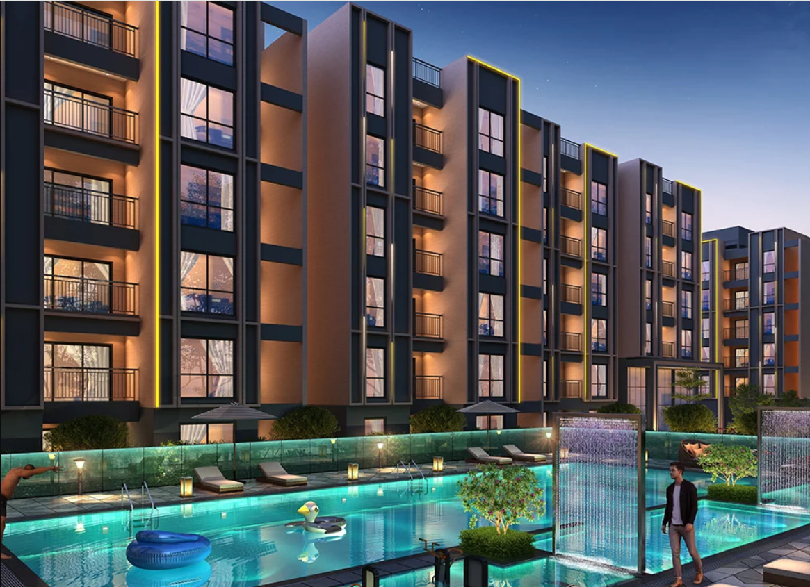 2BHK floor plan