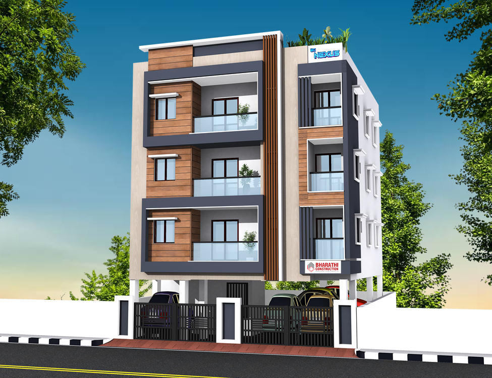 3BHK floor plan
