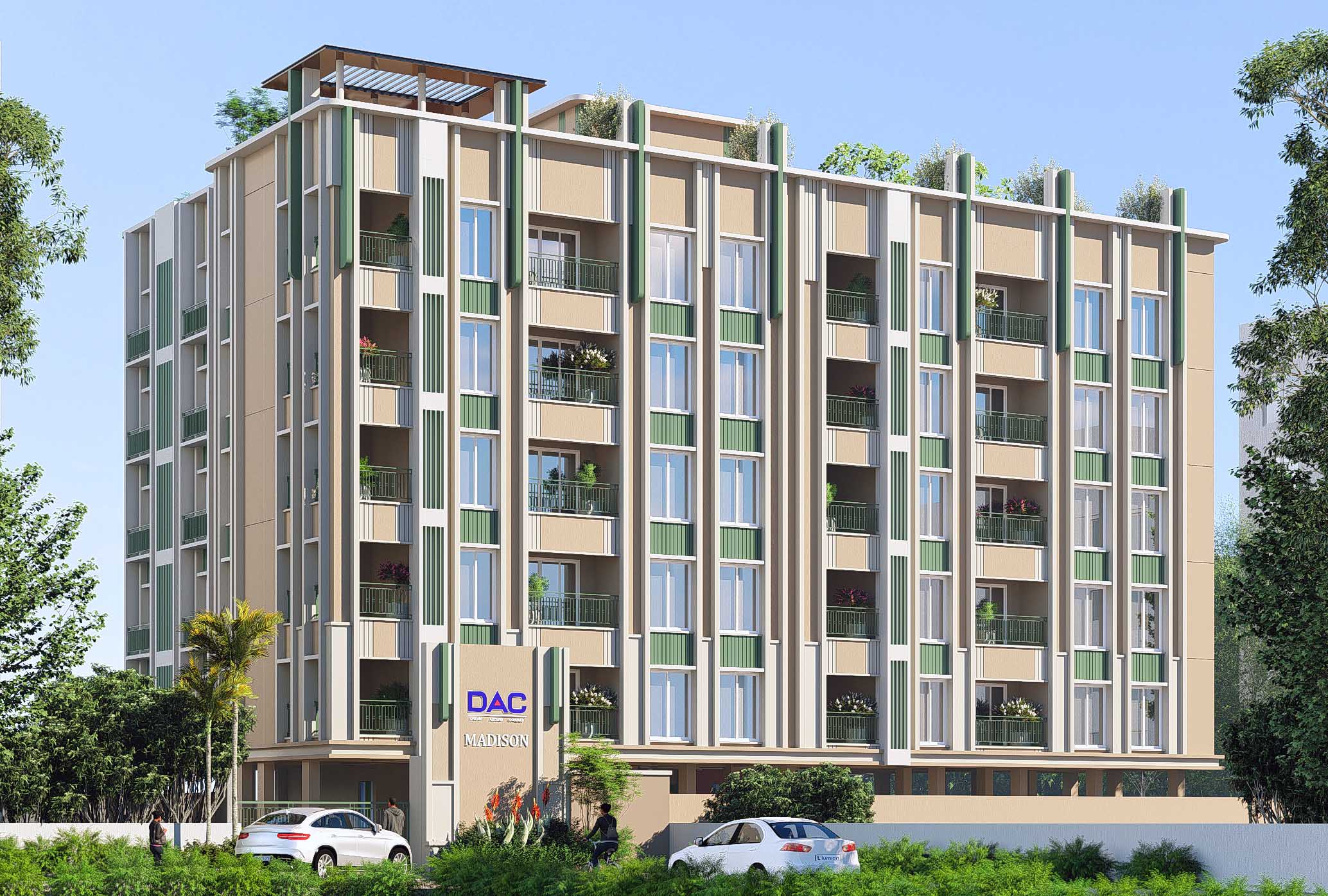 3BHK floor plan