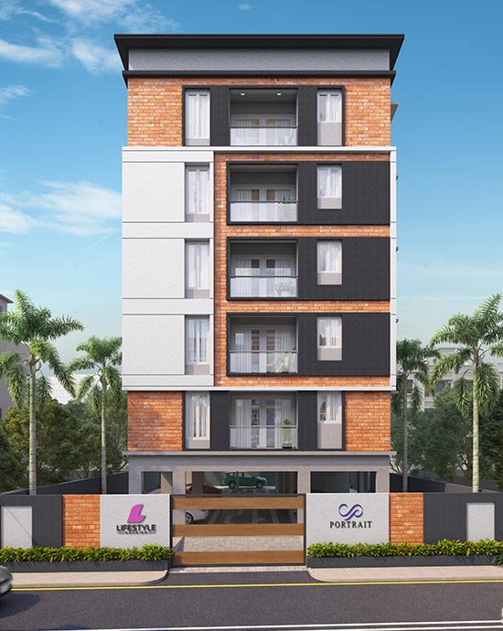 3BHK floor plan