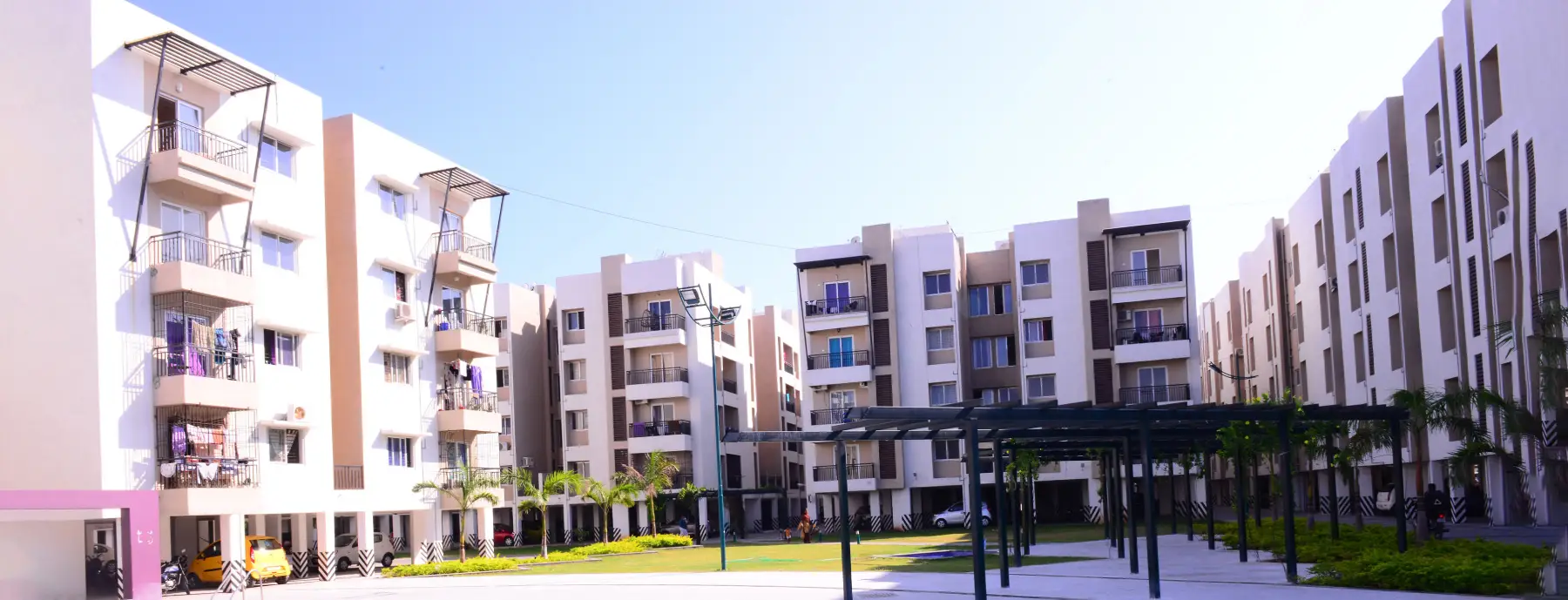 2BHK floor plan