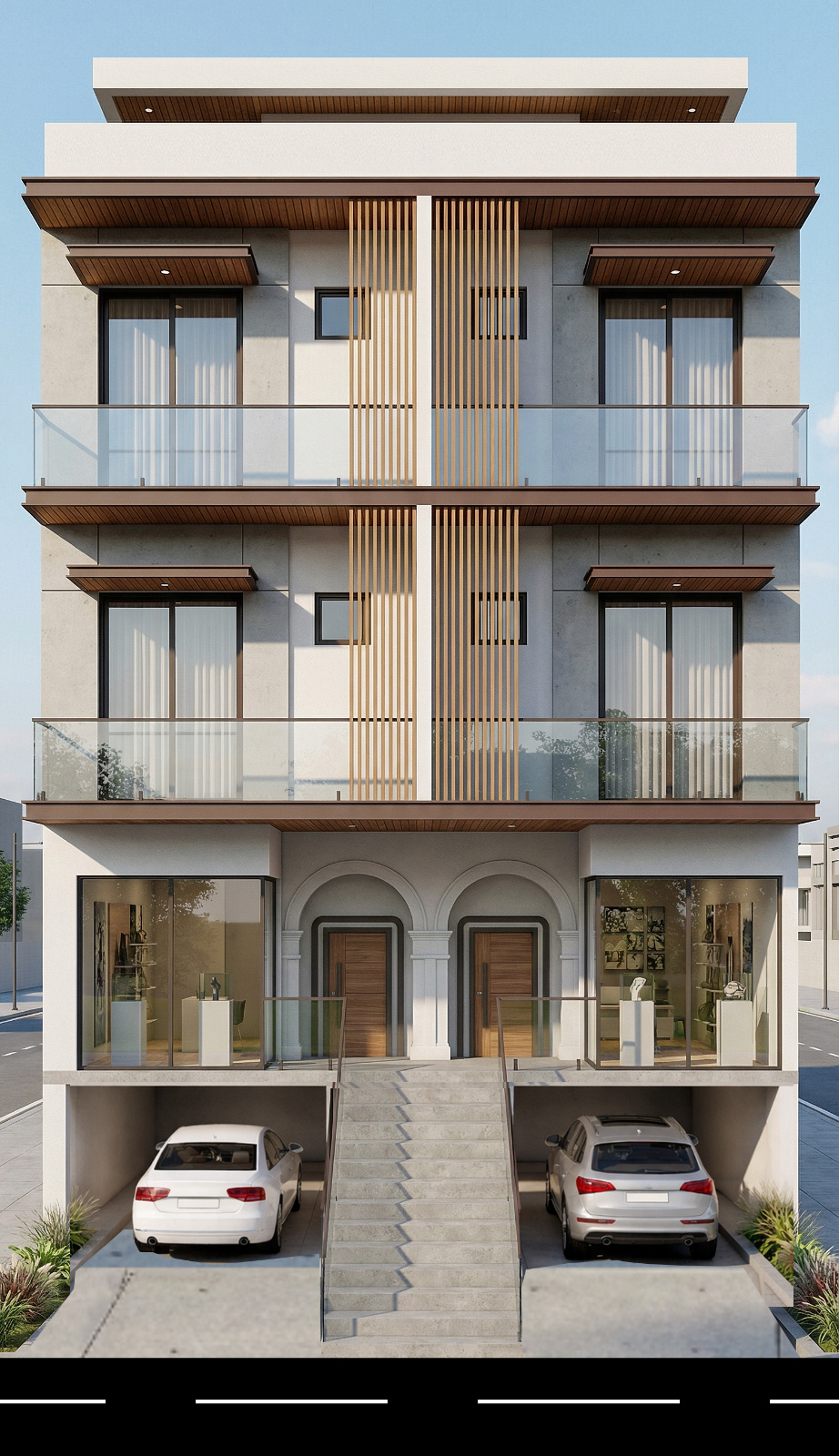 2BHK floor plan