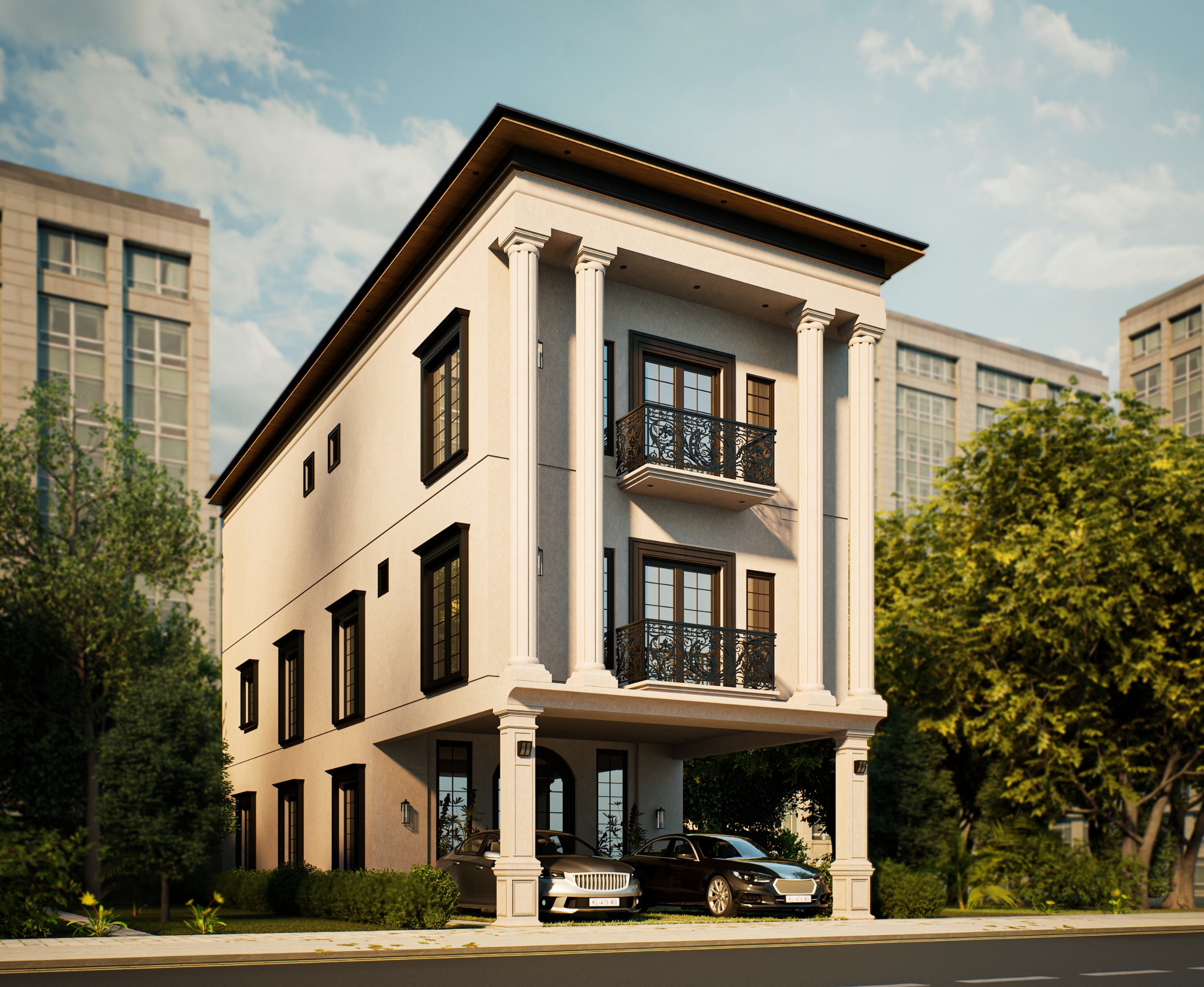 2BHK floor plan