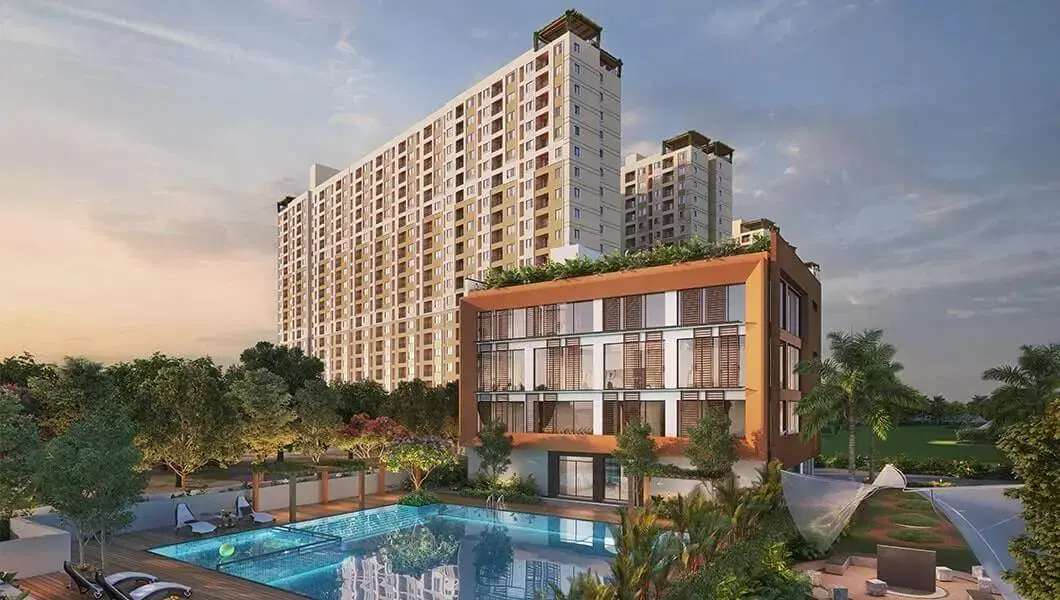 3BHK floor plan
