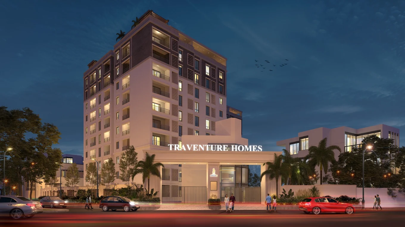 2BHK floor plan