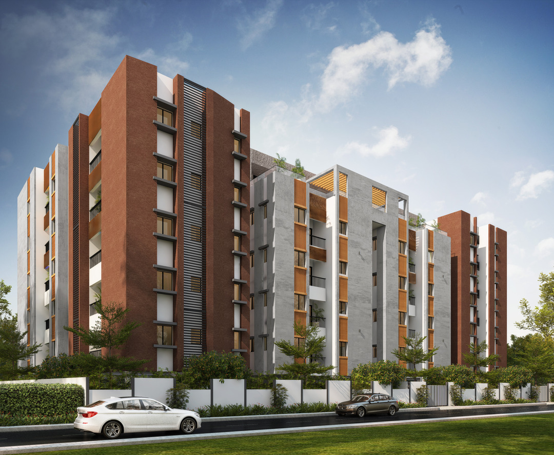3BHK floor plan