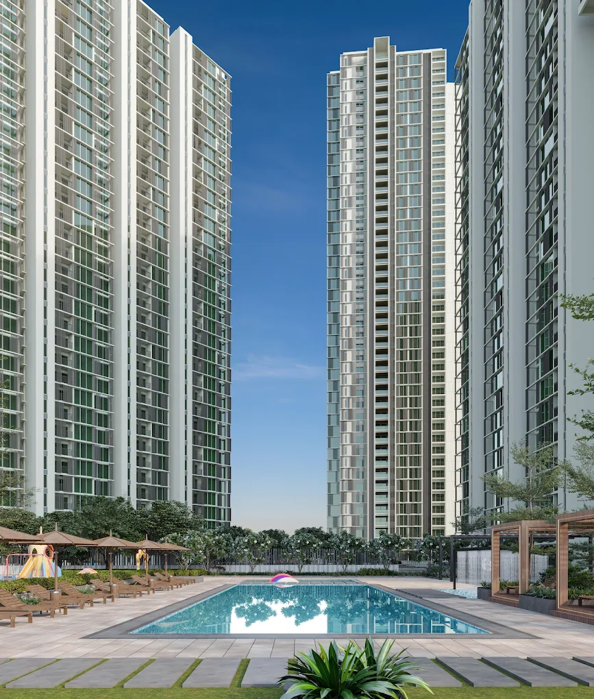 2BHK floor plan