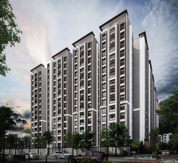 3BHK floor plan