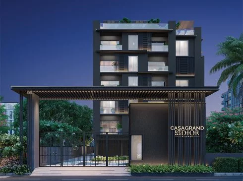 3BHK floor plan