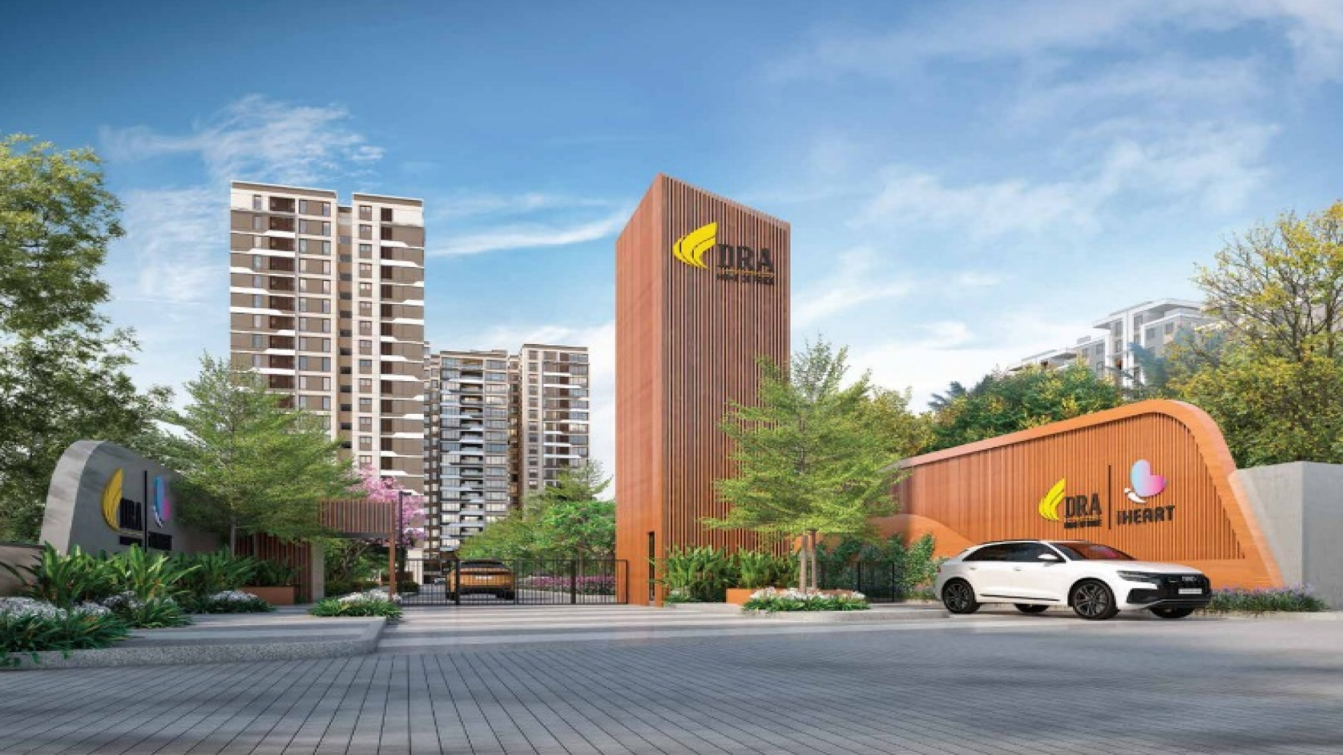2BHK floor plan