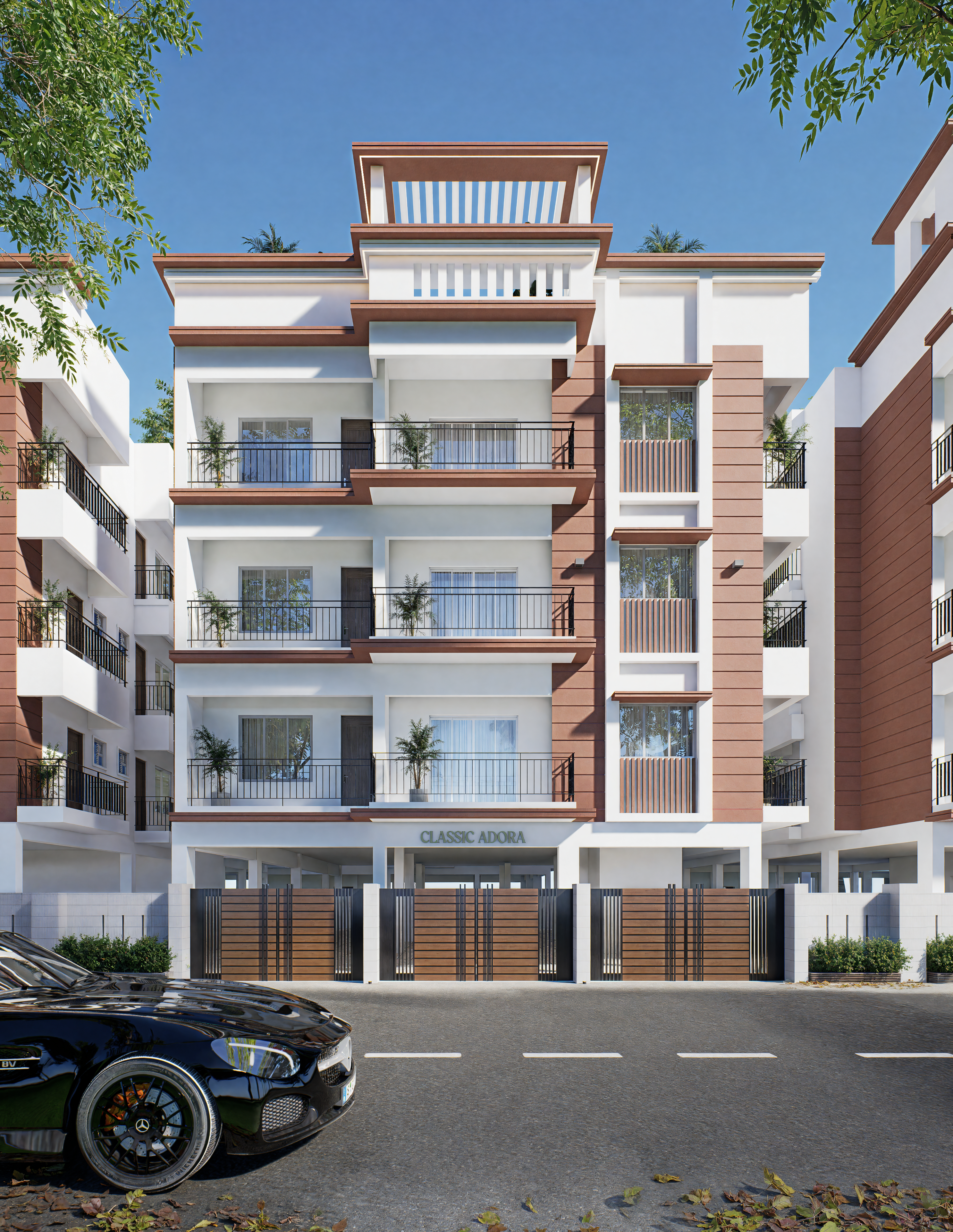 3BHK floor plan