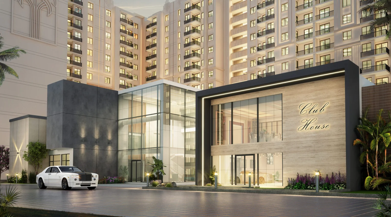 2BHK floor plan
