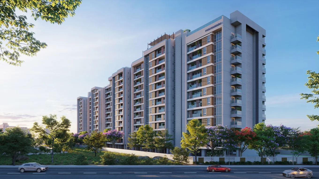 2BHK floor plan
