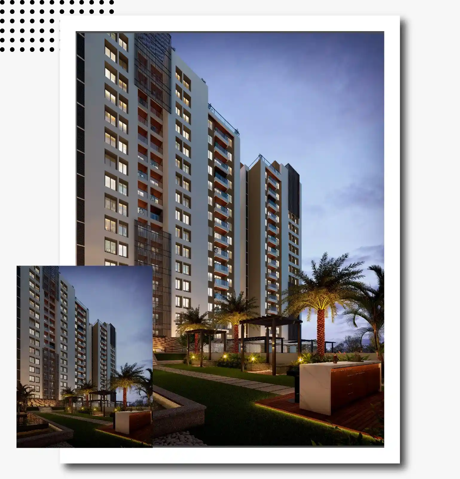 3BHK floor plan
