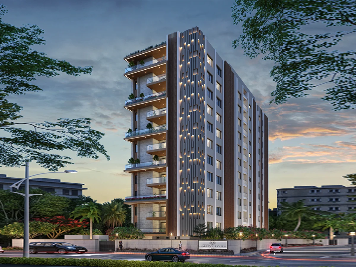 3BHK floor plan