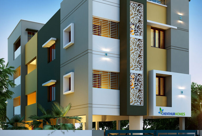 3BHK floor plan