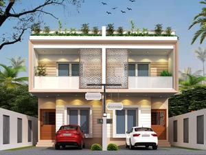 2BHK floor plan