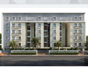 2BHK floor plan