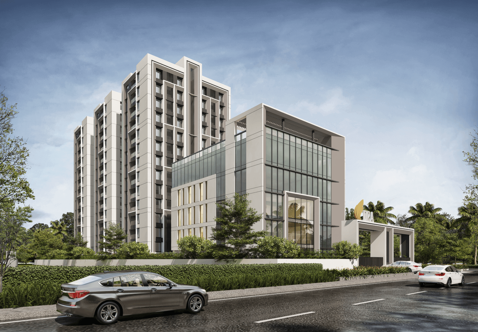 2BHK floor plan