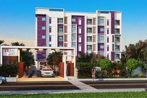 3BHK floor plan