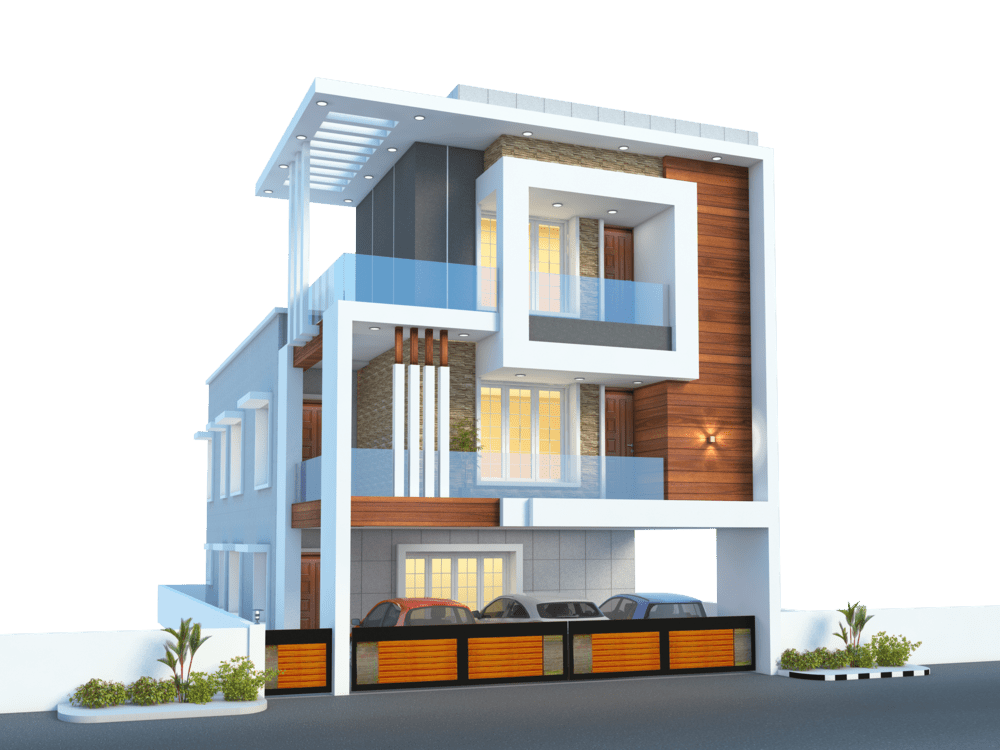 2BHK floor plan