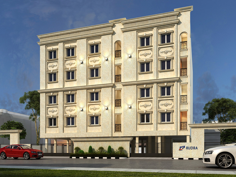 3BHK floor plan