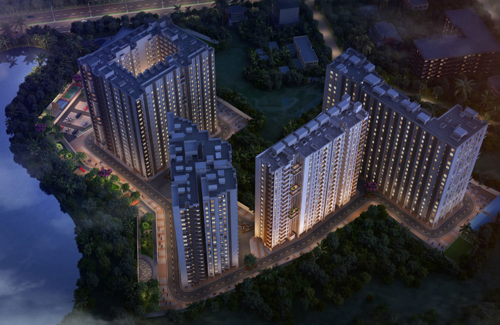 3BHK floor plan