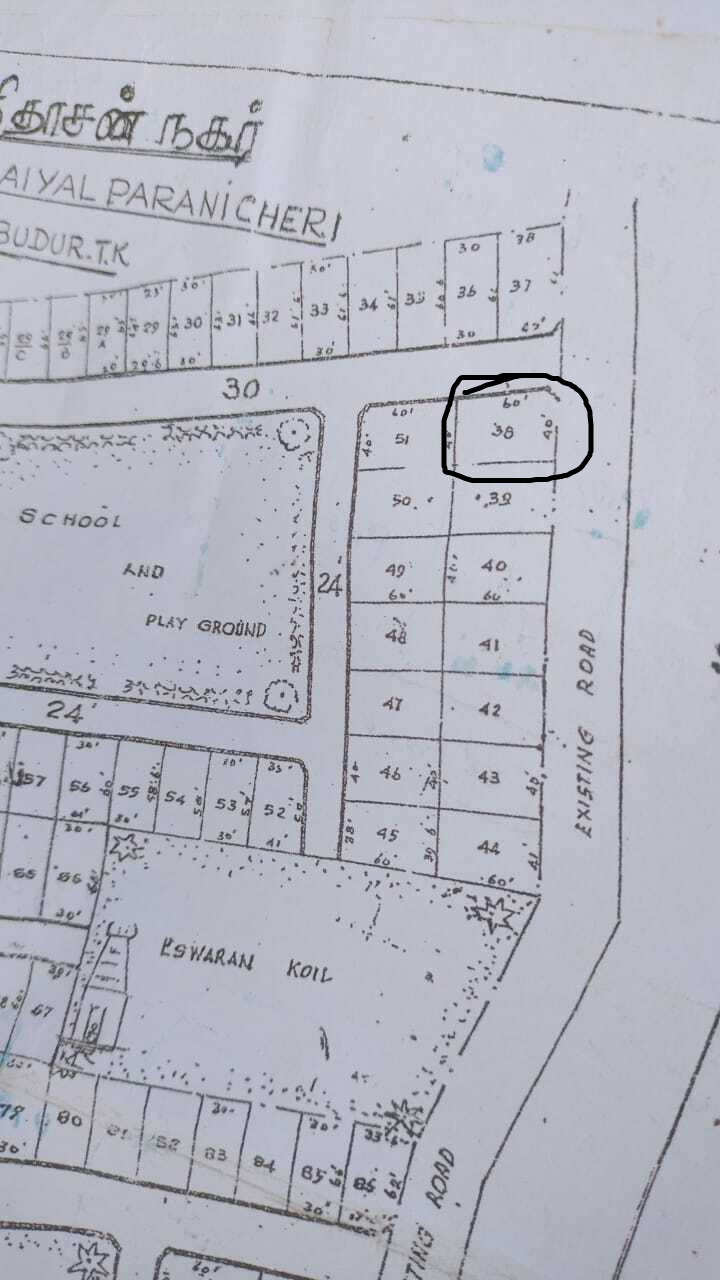 Plot in sriperumbudur