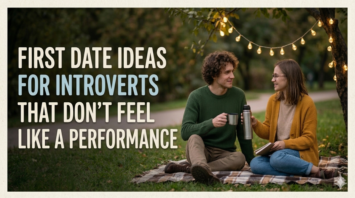 Cover image for First Date Ideas for Introverts That Don't Feel Like a Performance
