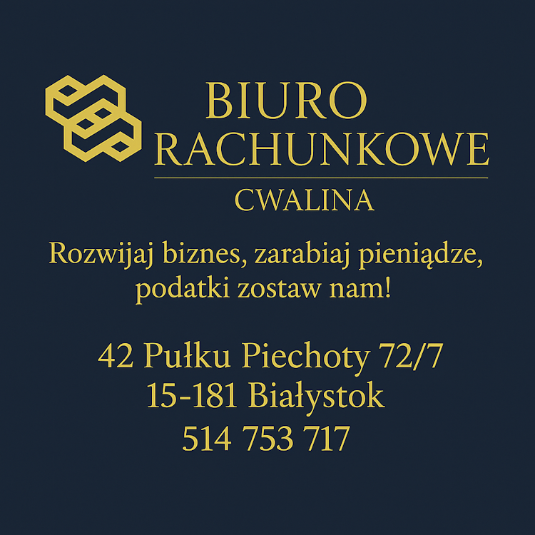 Biuro rachunkowe Biuro Rachunkowe Cwalina sp. z o. o.