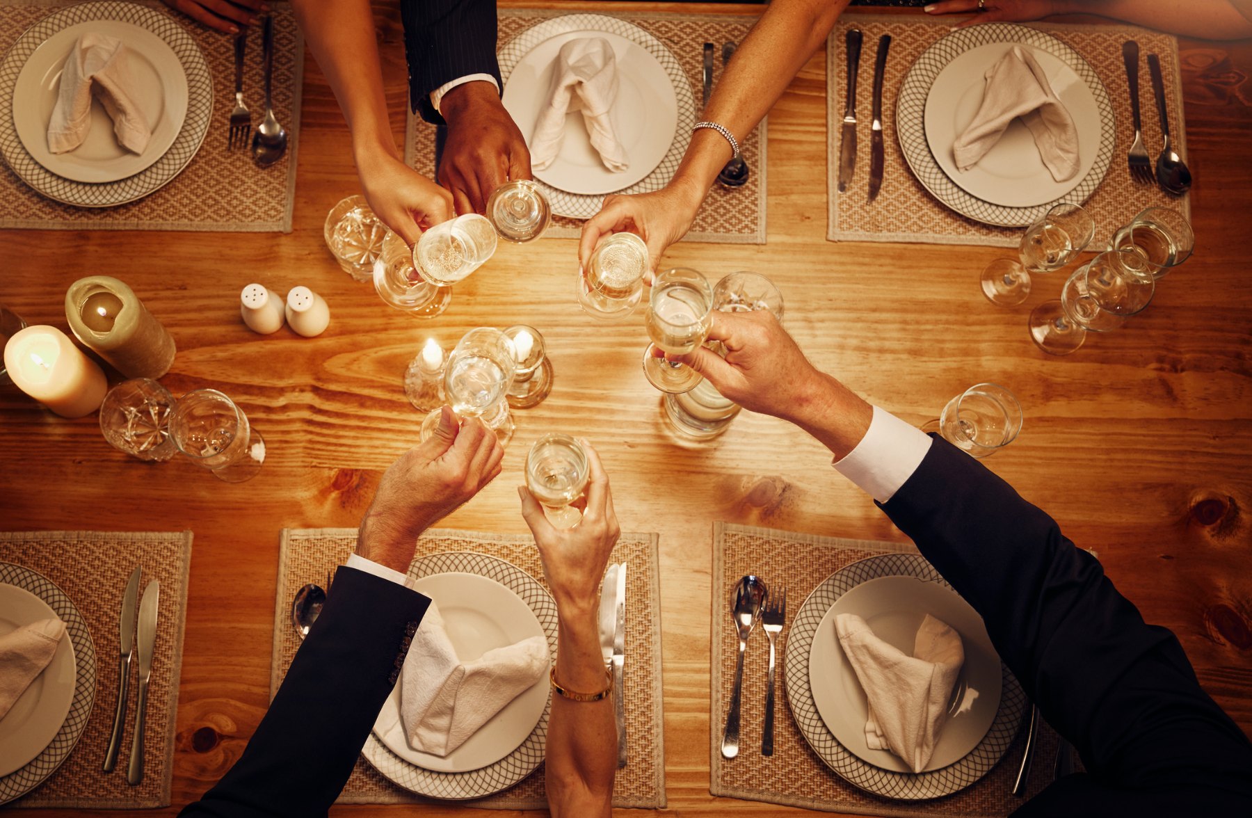 table of friends