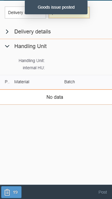 Screenshot 2 of Fiori App  Loading control with photo function