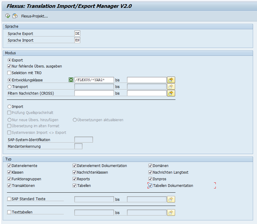 Screenshot 2 of Fiori App SAP Translation Tool as a cockpit