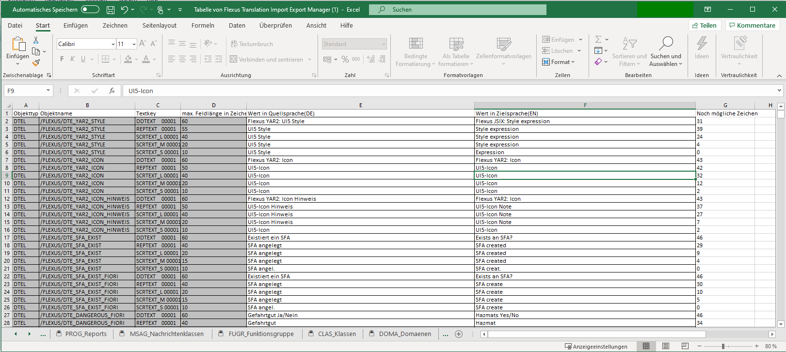 Screenshot 3 of Fiori App SAP Translation Tool as a cockpit