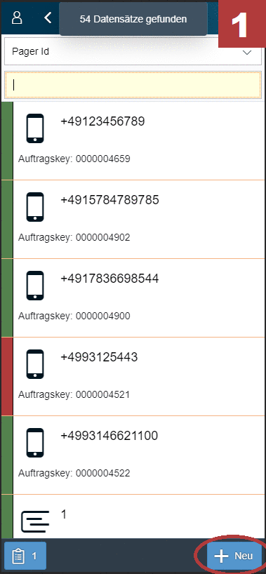 Screenshot 3 of Fiori App Pager management for Yard Management
